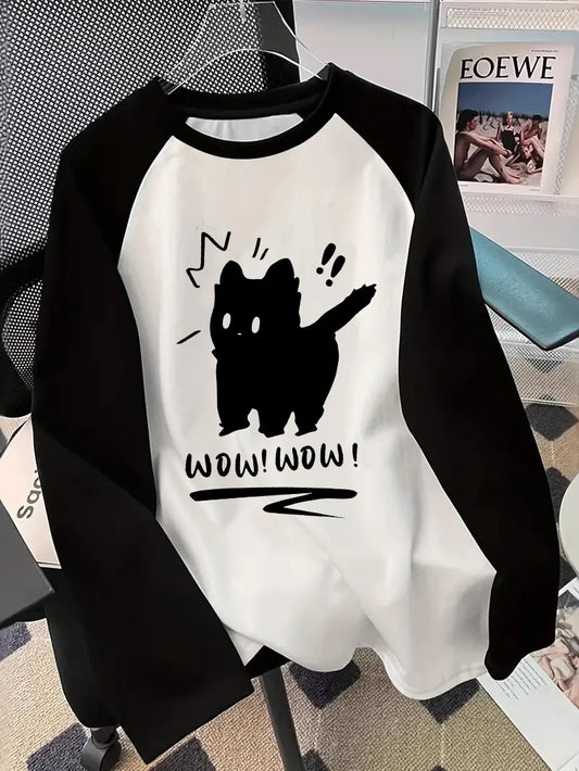 Black Cat Long Sleeve Tee